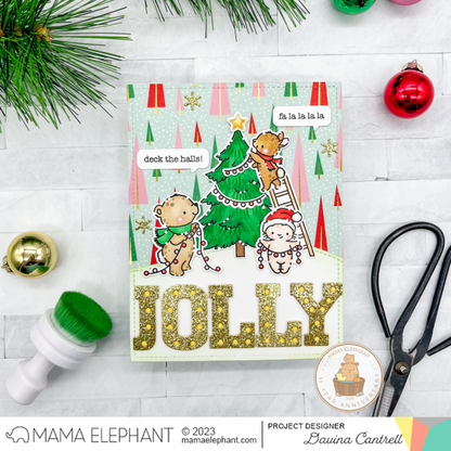 Mama Elephant - Marquee Letters - Creative Cuts