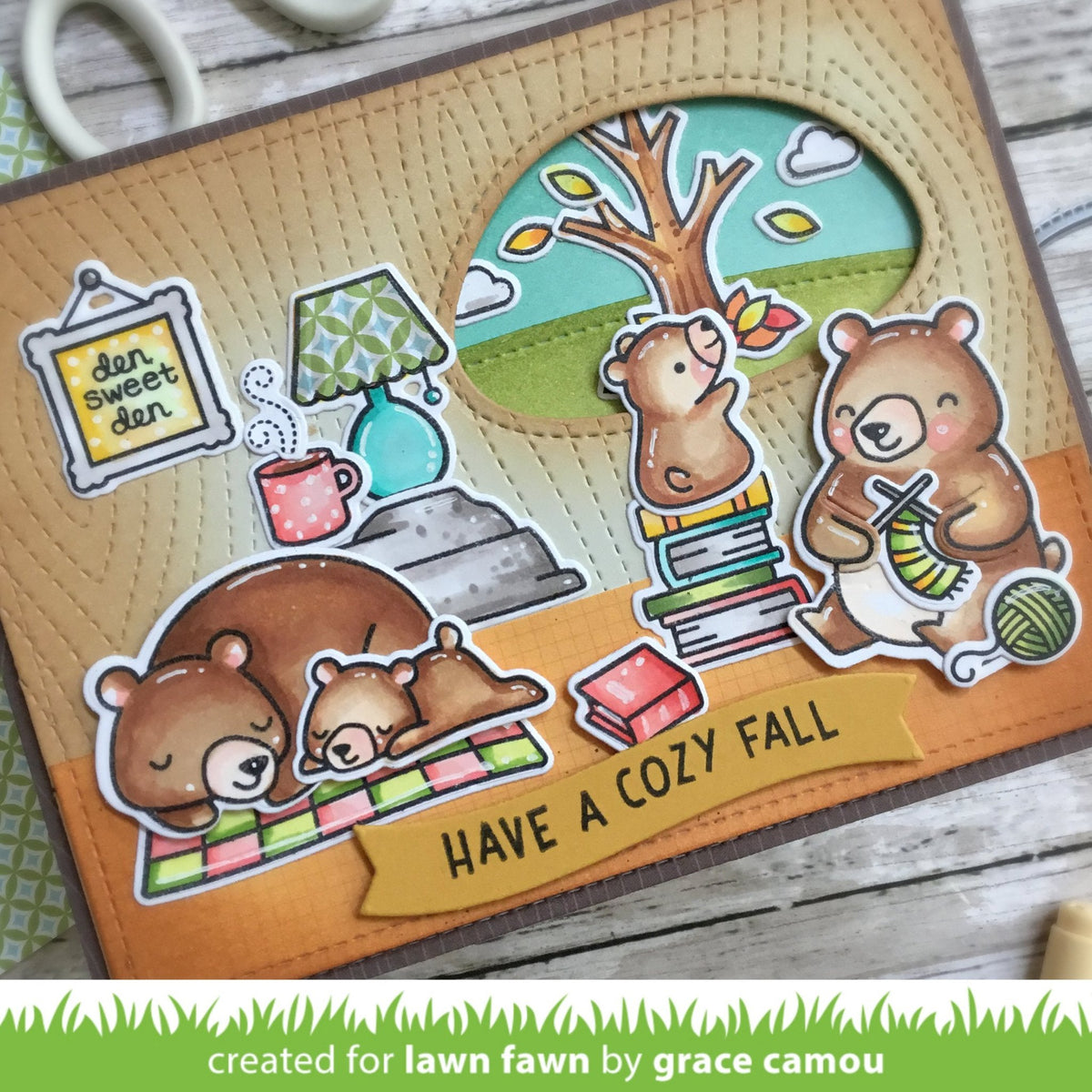 Lawn Fawn - Stitched Dens