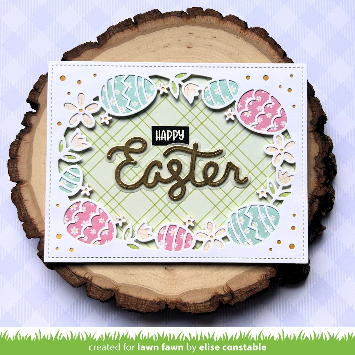 Lawn Fawn - Scripty Easter Outline Add-On