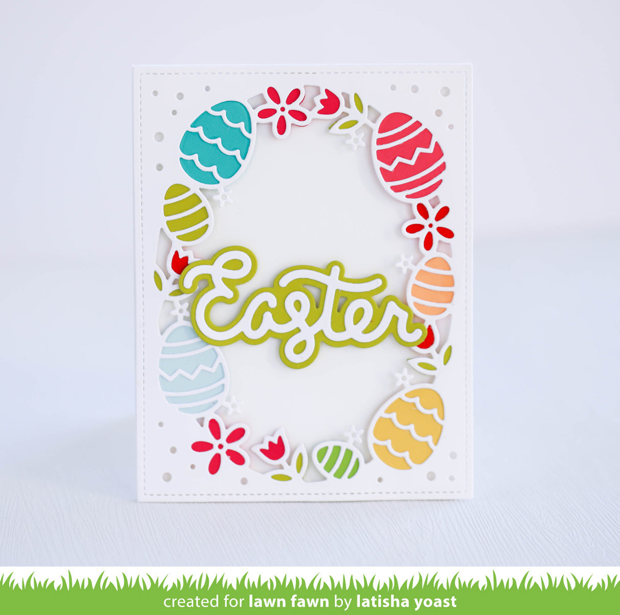 Lawn Fawn - Easter Egg Backdrop