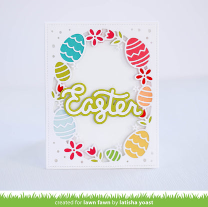 Lawn Fawn - Easter Egg Backdrop