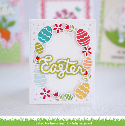 Lawn Fawn - Scripty Easter Outline Add-On