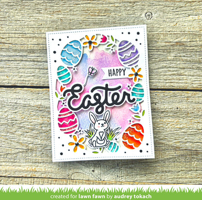 Lawn Fawn - Easter Egg Backdrop