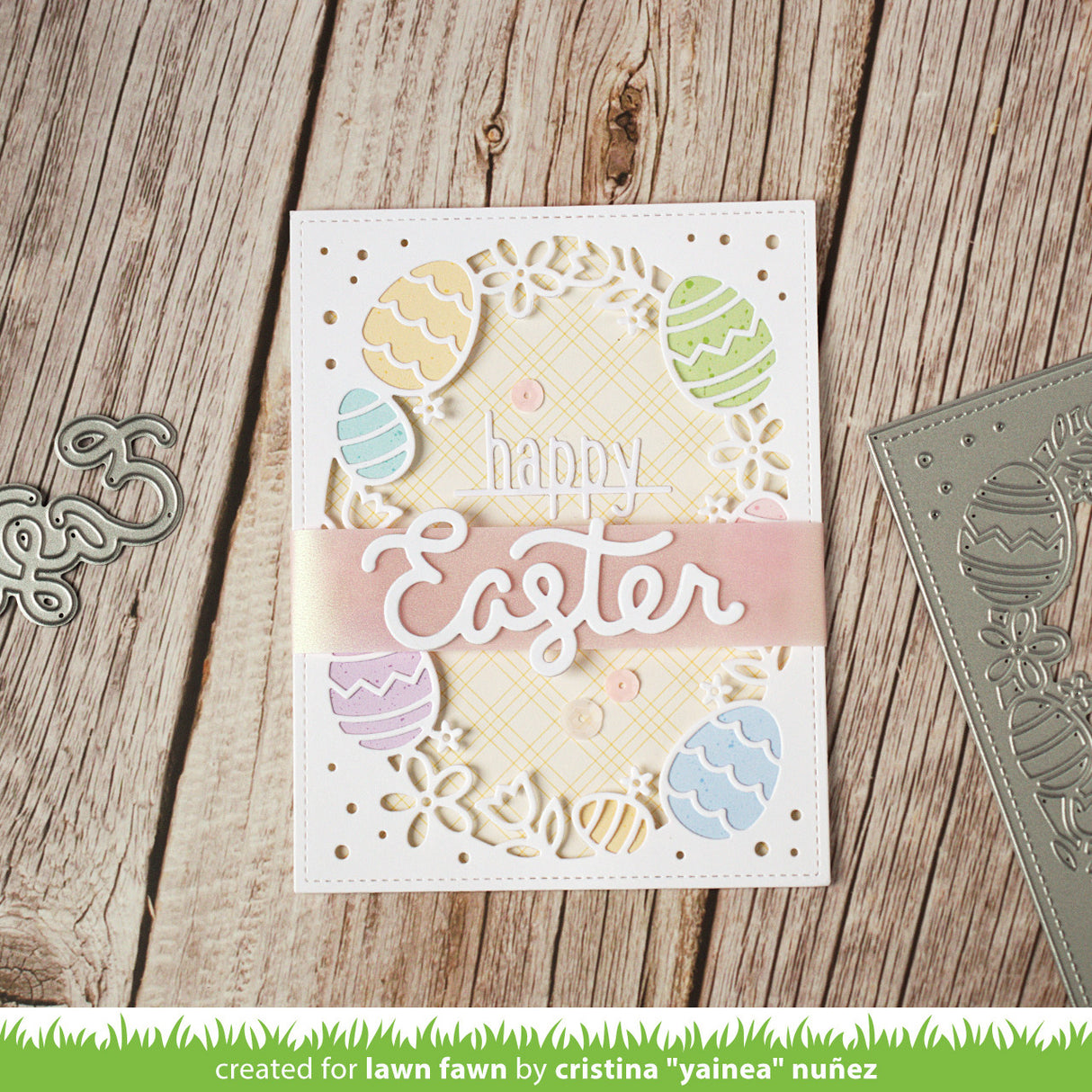 Lawn Fawn - Easter Egg Backdrop