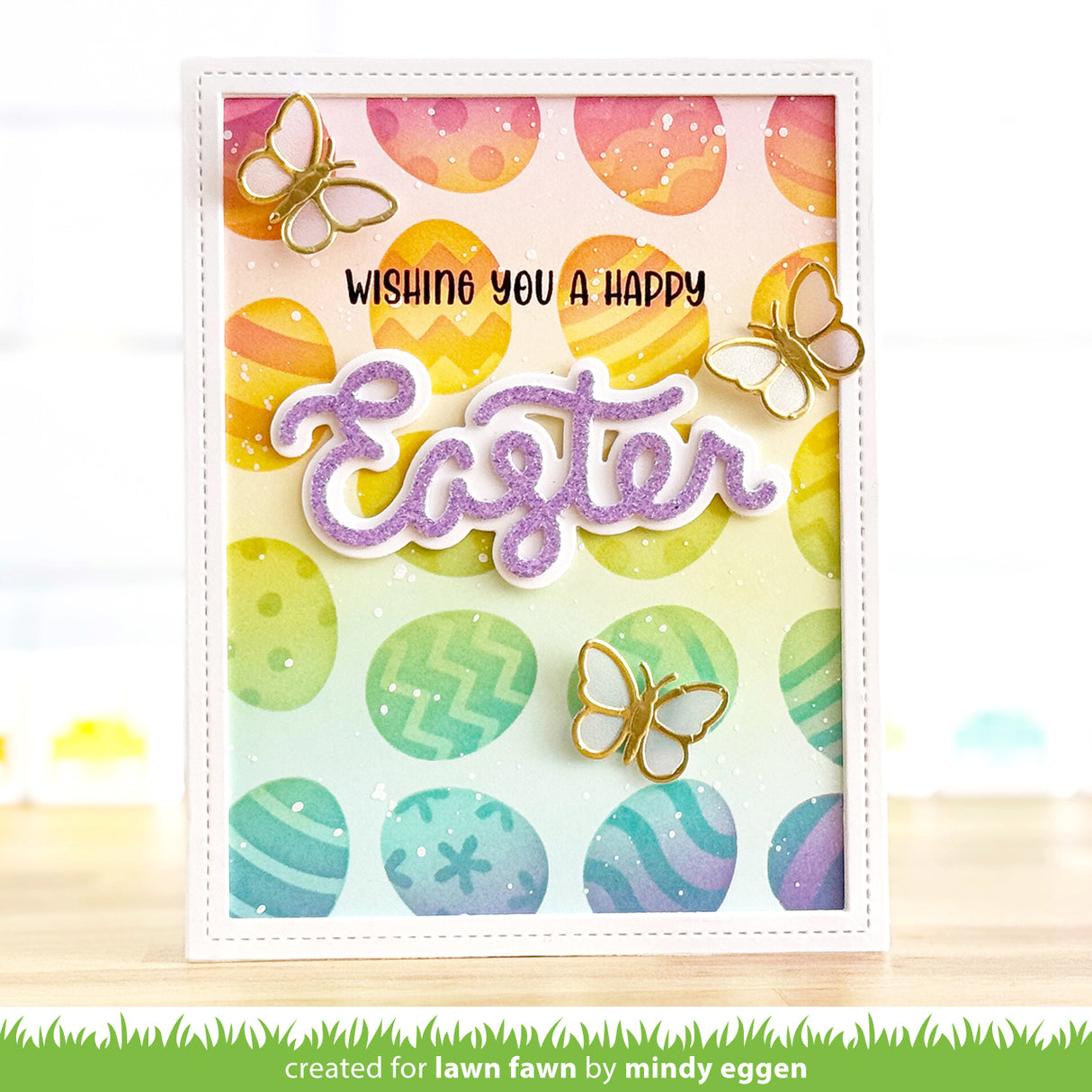 Lawn Fawn - Scripty Easter Outline Add-On