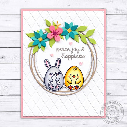 Sunny Studio - Dapper Diamonds Embossing Folder