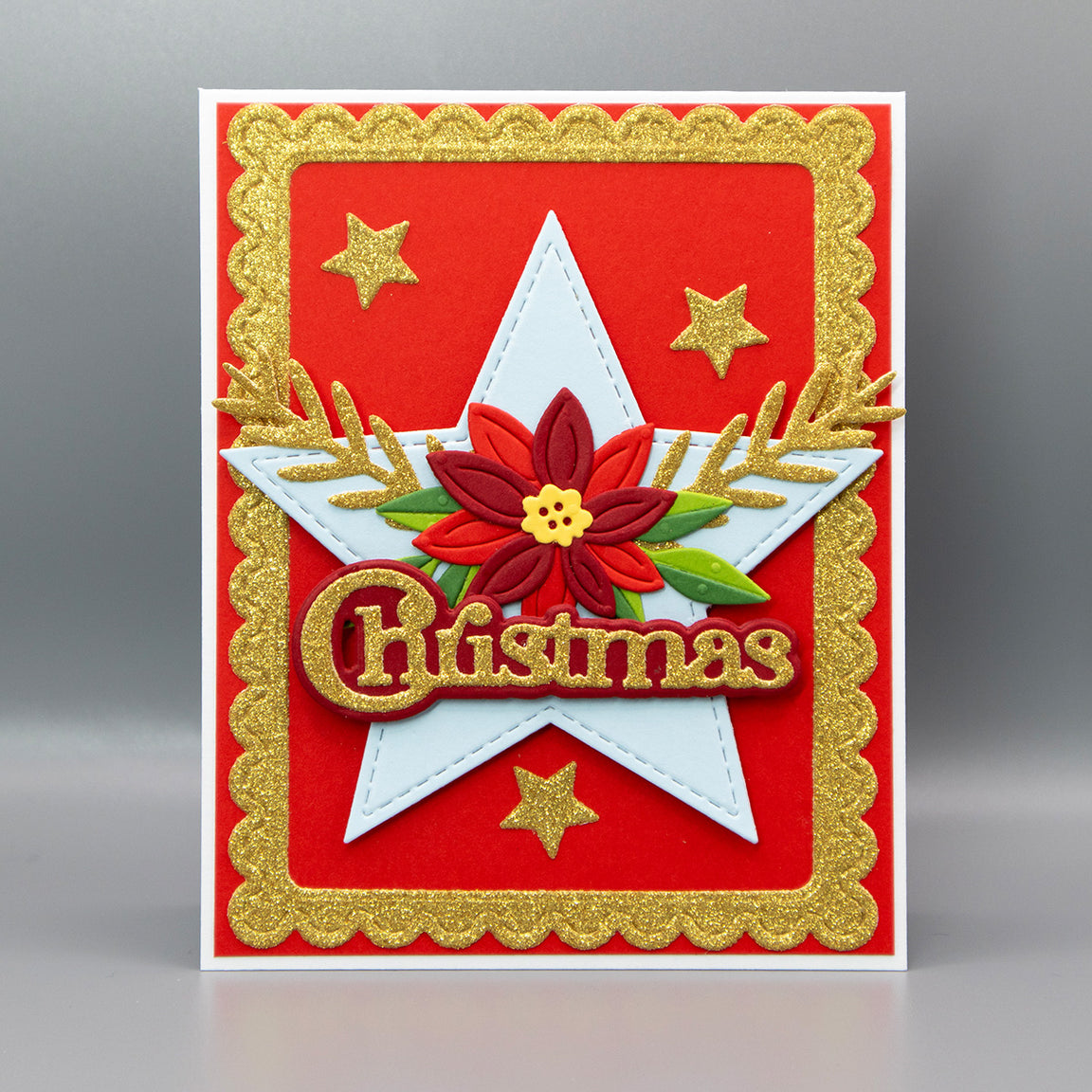 Spellbinders - All About Christmas Etched Dies Christmas Foliage