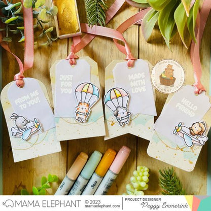 Mama Elephant - Fave Tag Set - Creative Cuts