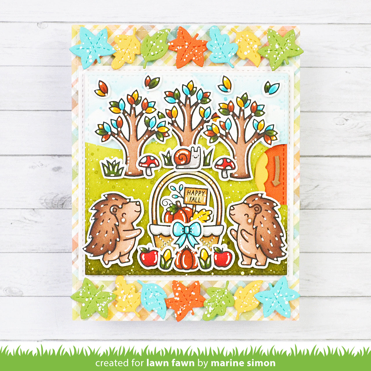 Lawn Fawn - Spring Basket Add-On: Fall