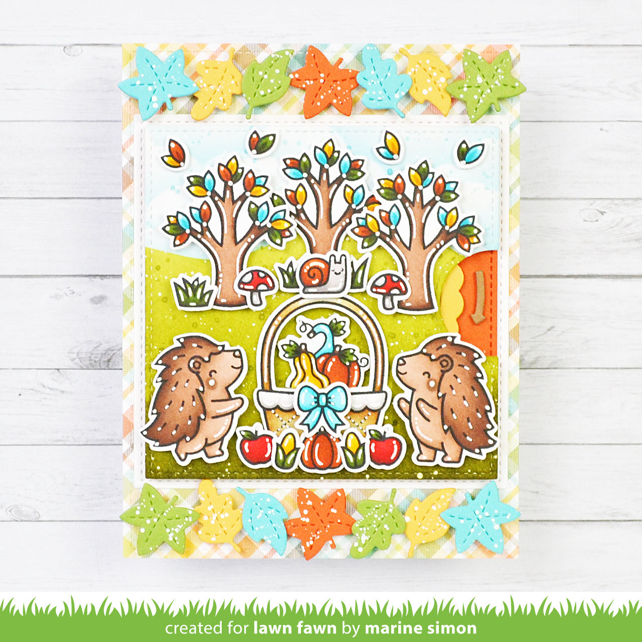 Lawn Fawn - Spring Basket Add-On: Fall