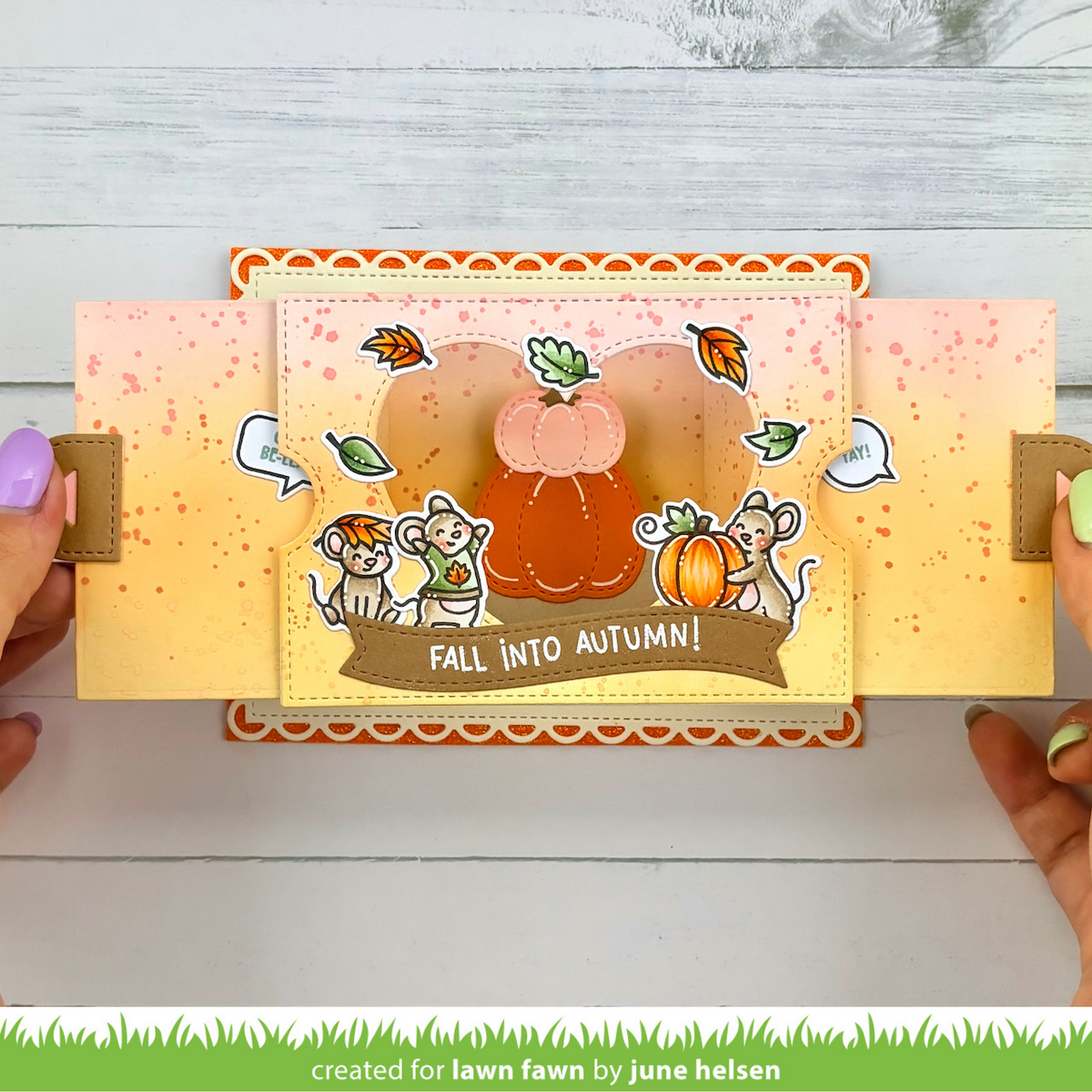 Lawn Fawn - Fall Mice