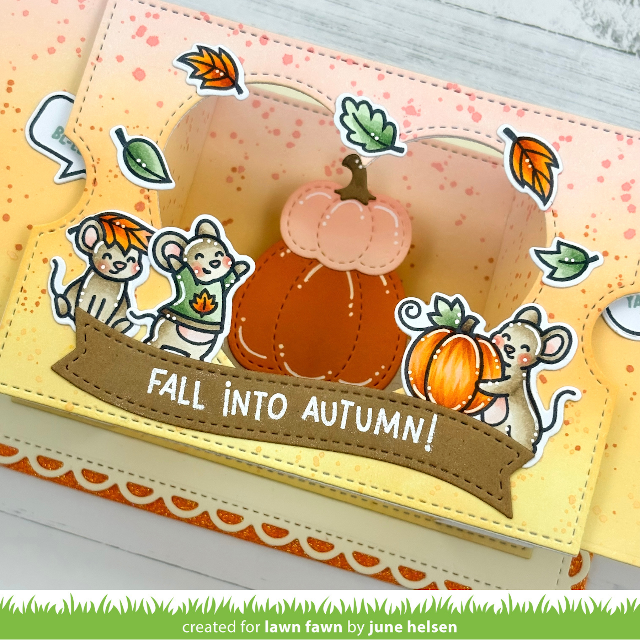Lawn Fawn - Fall Mice