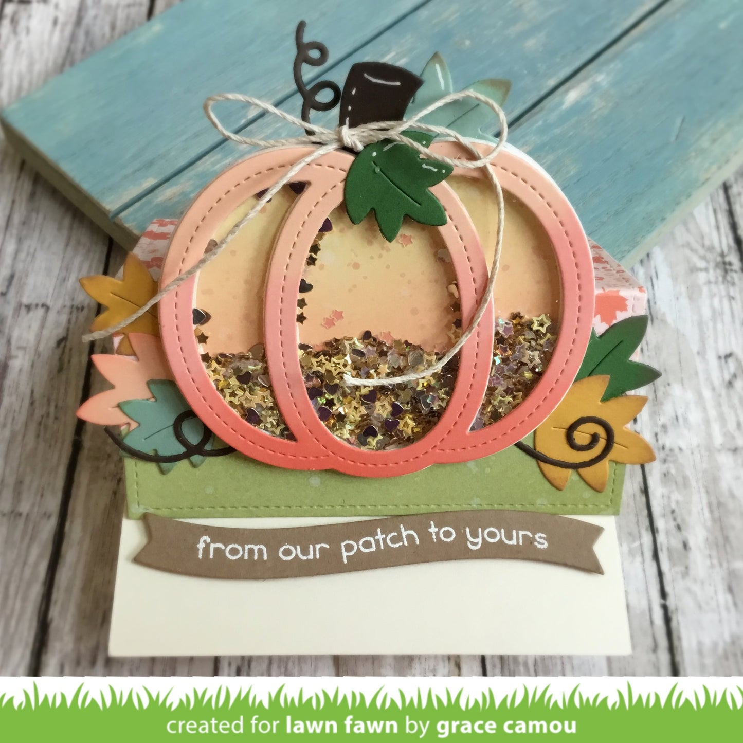 Lawn Fawn - Outside In Stitched Pumpkin