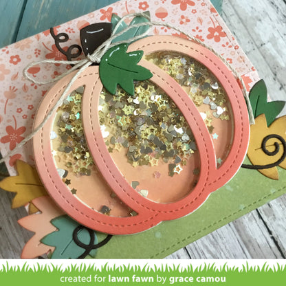Lawn Fawn - Stitched Pumpkin Frame