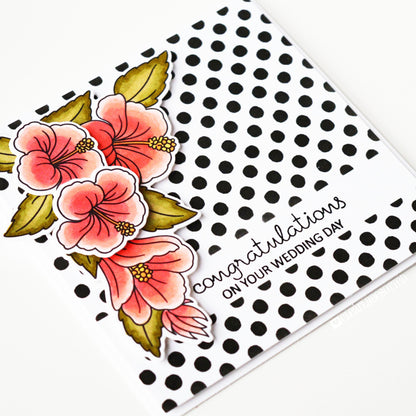 Clearly Besotted - Basic Spots Stencil
