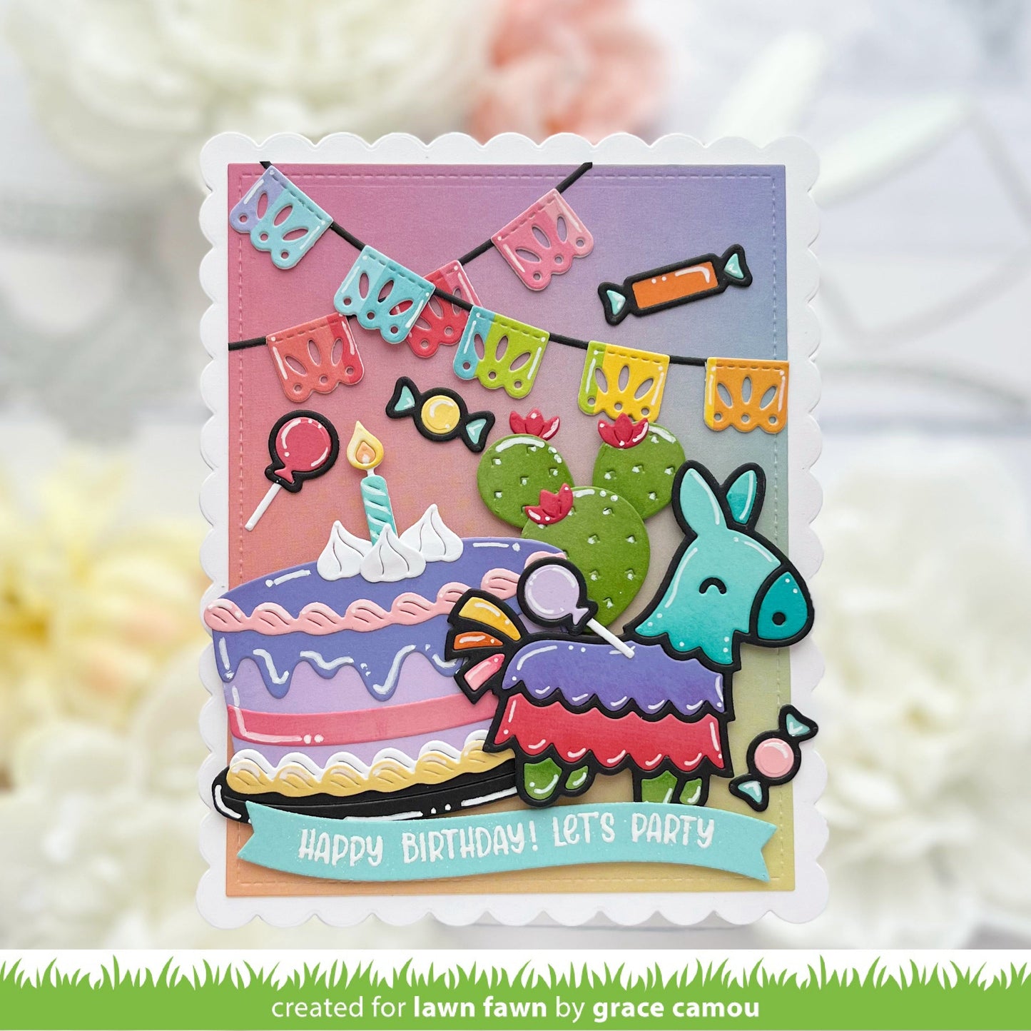 Lawn Fawn - Build-A-Cake