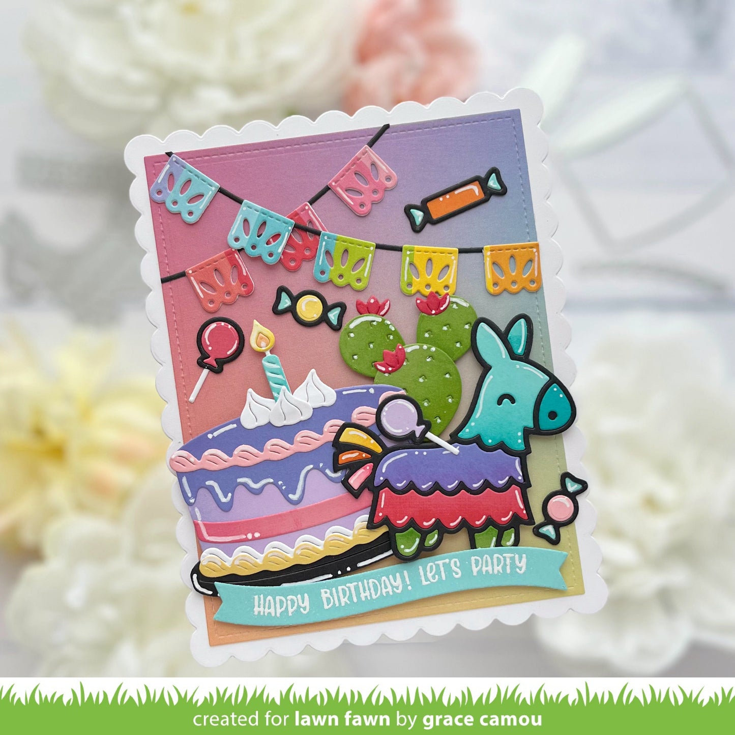 Lawn Fawn - Fiesta Banner Border