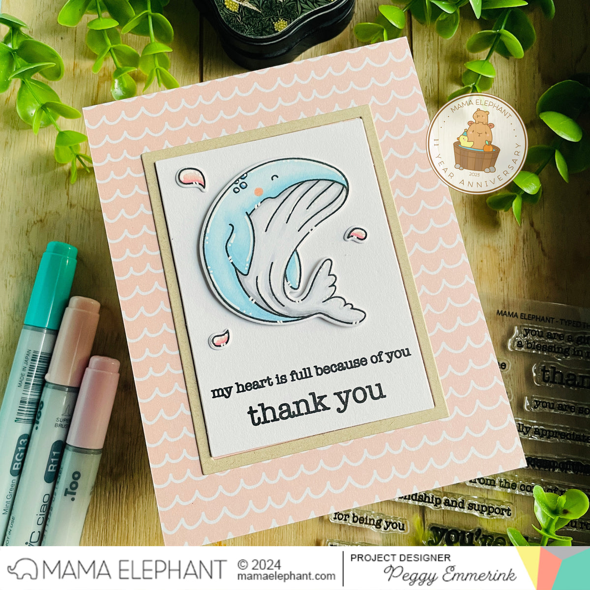 Mama Elephant - Plain Rectangle Frames - Creative Cuts
