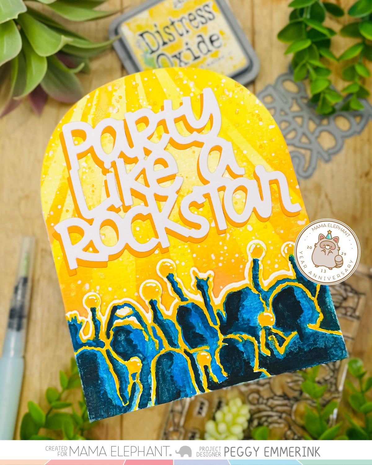 Mama Elephant - You Rock - Creative Cuts