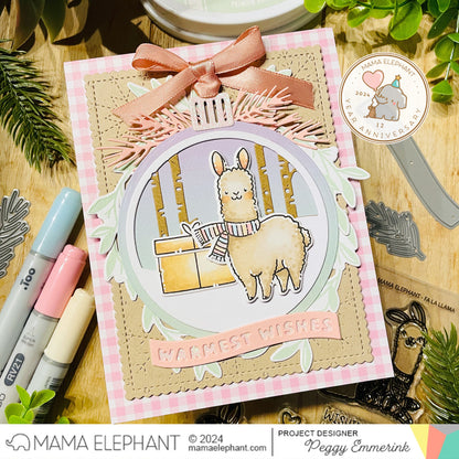 Mama Elephant - Stitched Flurries Cover - Creative Cuts