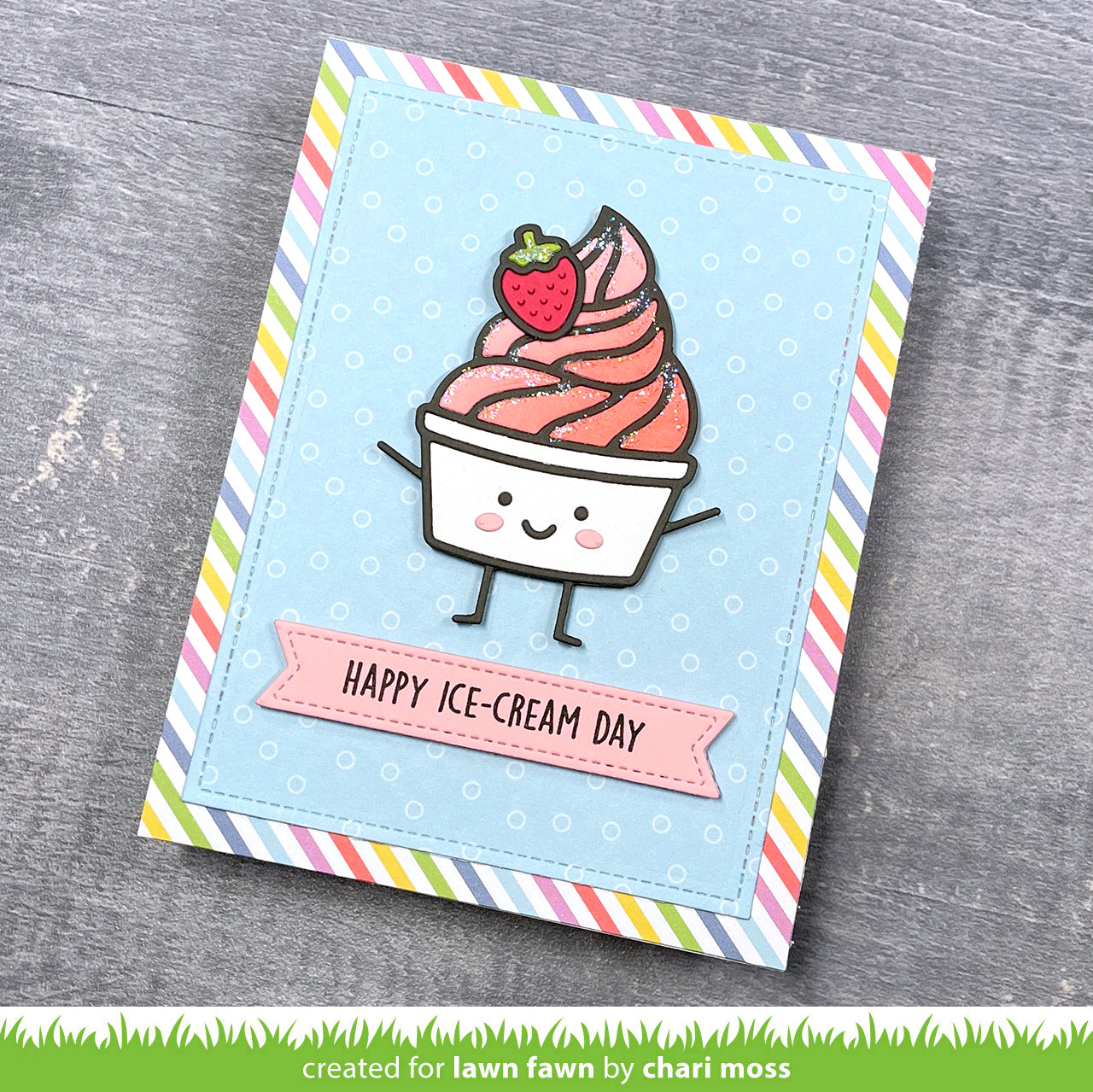 Lawn Fawn - Froyo Friend