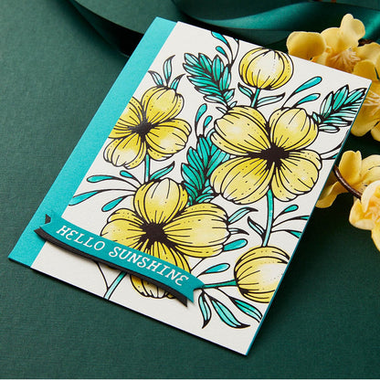 Spellbinders - Glimmering Buttercups Glimmer Hot Foil Plate