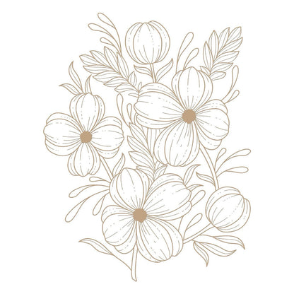 Spellbinders - Glimmering Buttercups Glimmer Hot Foil Plate