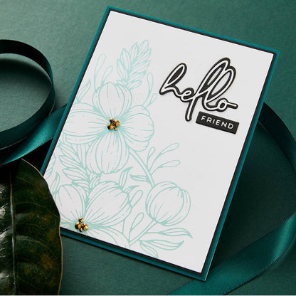 Spellbinders - Glimmering Buttercups Glimmer Hot Foil Plate