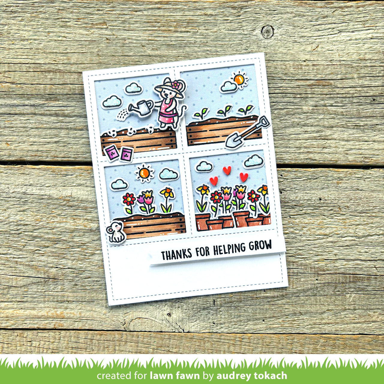 Lawn Fawn - Garden Mouse