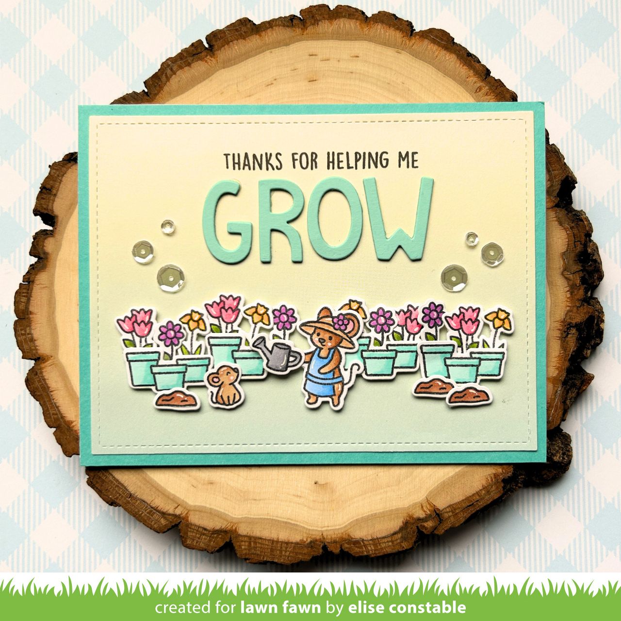Lawn Fawn - Garden Mouse