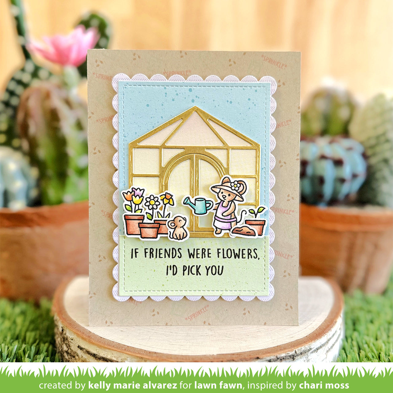 Lawn Fawn - Garden Mouse