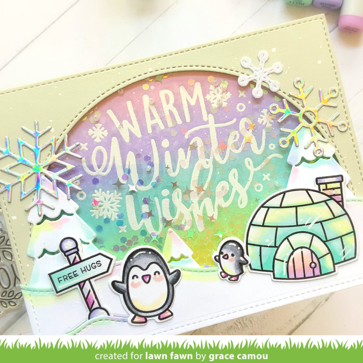 Lawn Fawn - Penguin Party