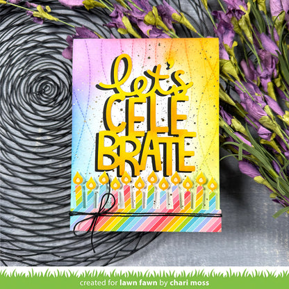 Lawn Fawn - Candle Border