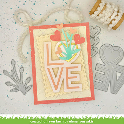 Lawn Fawn - Postage Rectangle Stackables