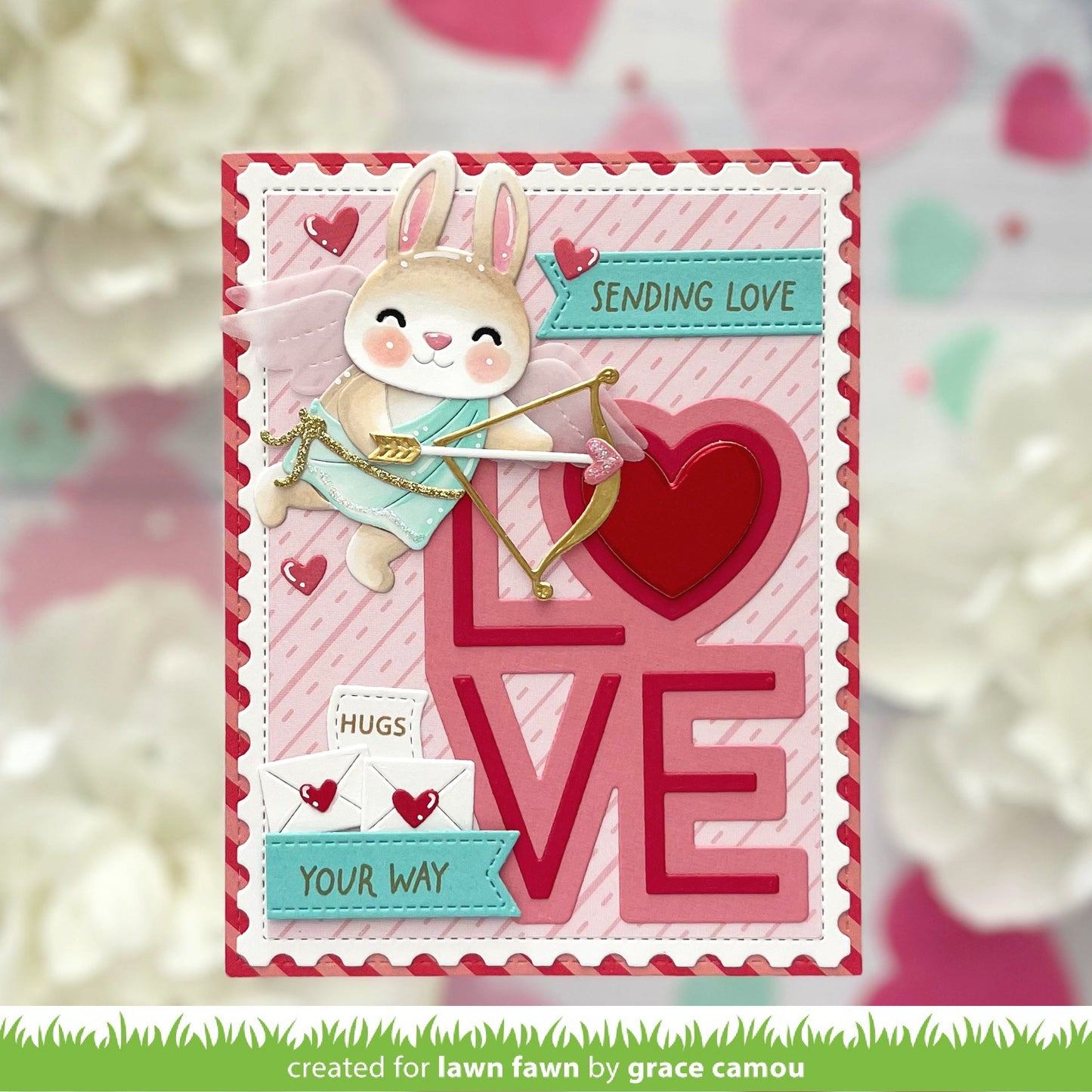 Lawn Fawn - Build-A-Critter Valentine Accessories