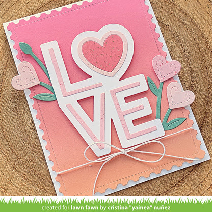 Lawn Fawn - Postage Rectangle Stackables