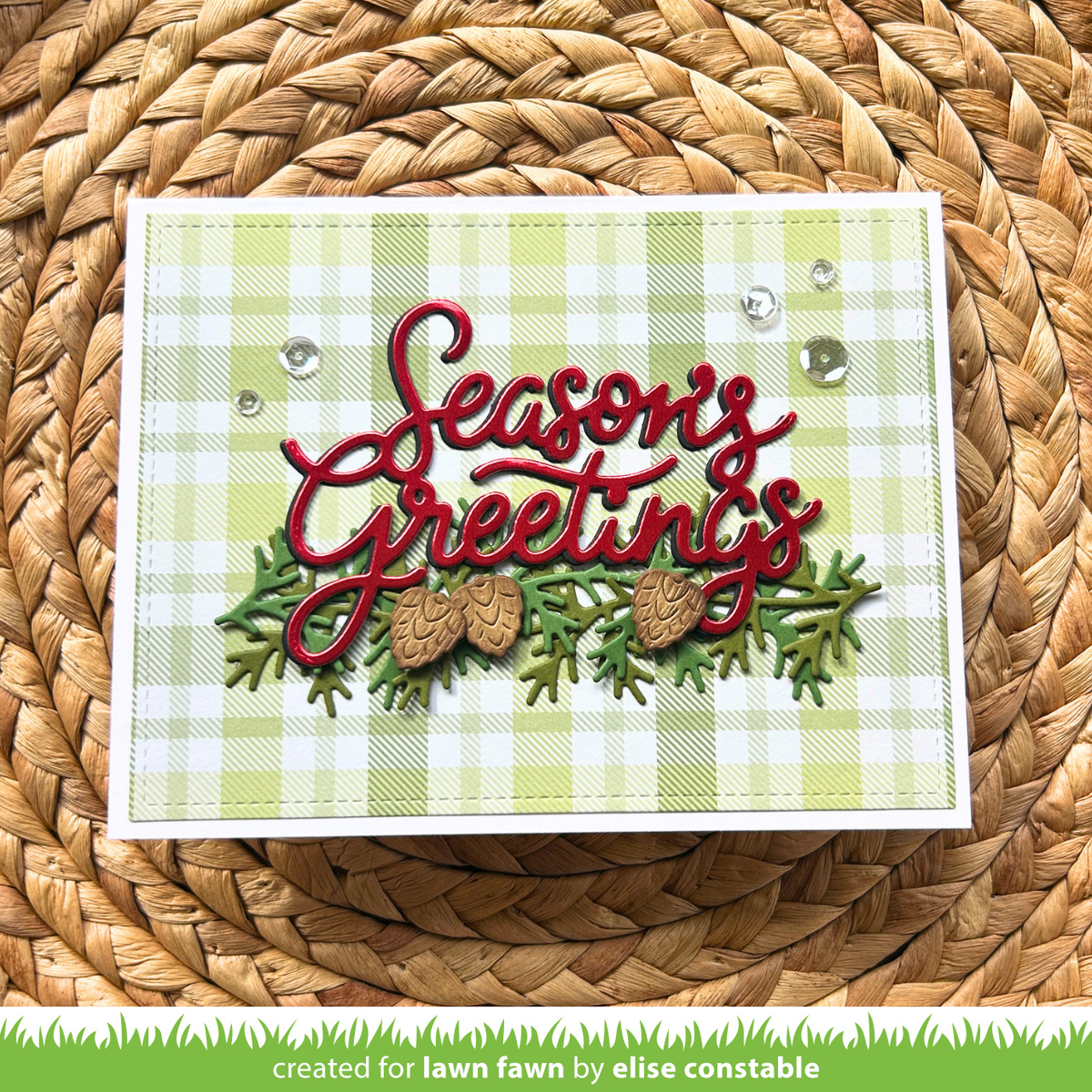 Lawn Fawn - Giant Season'S Greetings