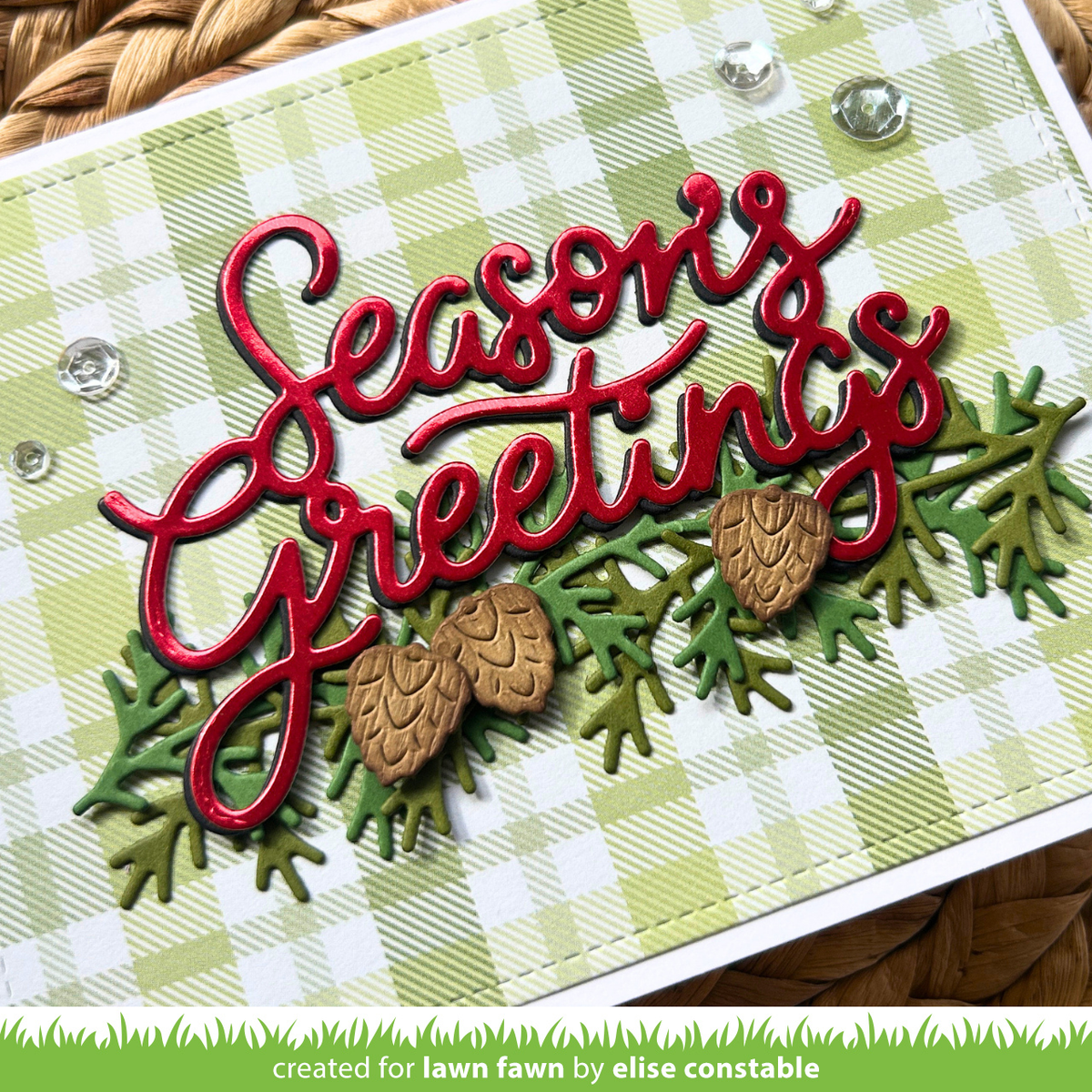Lawn Fawn - Giant Season'S Greetings