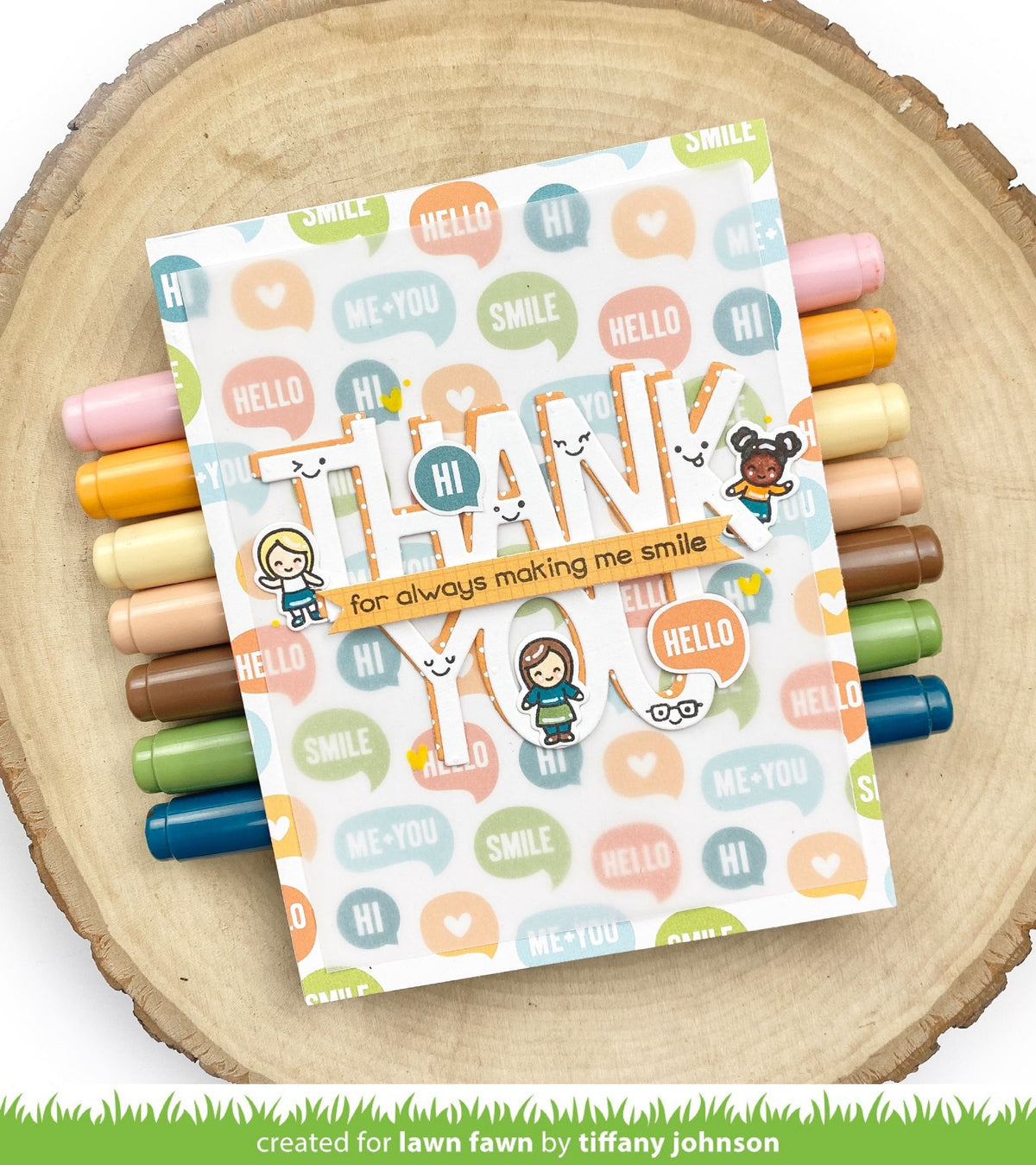 Lawn Fawn - Giant Thank You