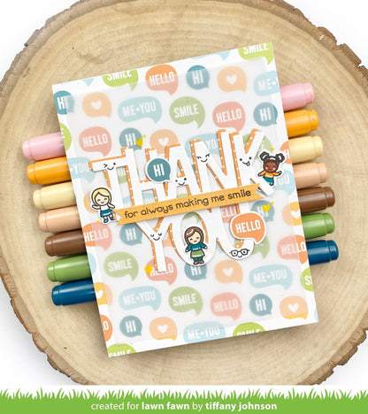 Lawn Fawn - Giant Thank You