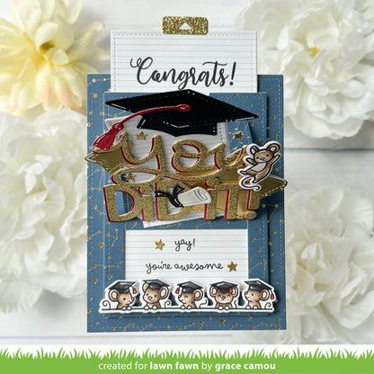 Lawn Fawn - Simply Celebrate Graduation