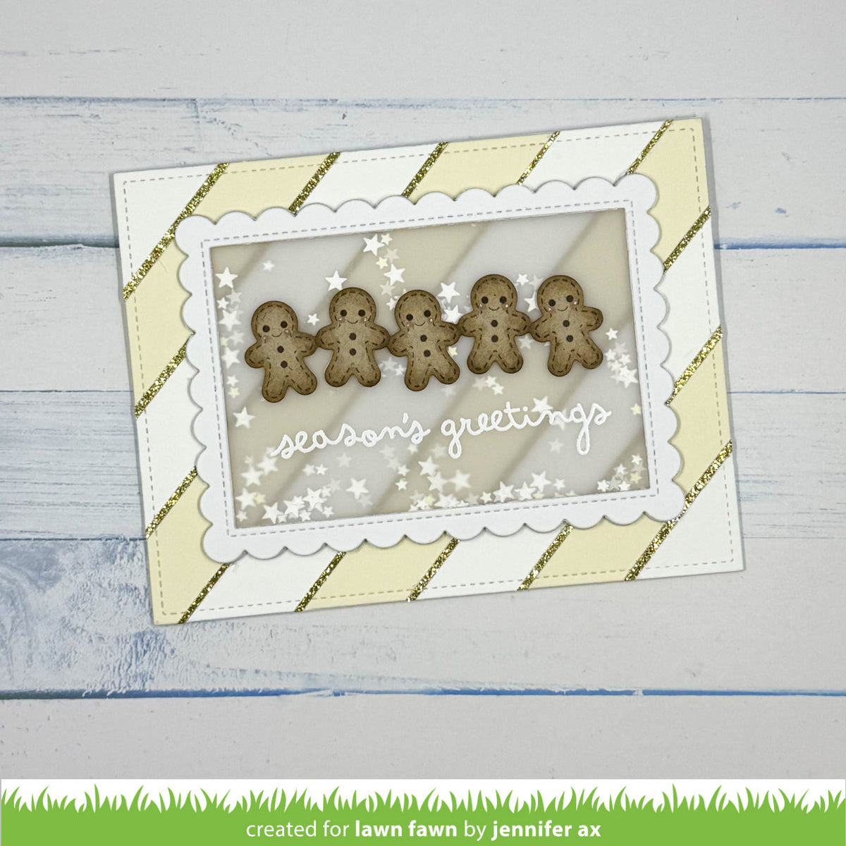 Lawn Fawn - Gingerbread Border