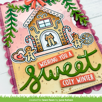 Lawn Fawn - Gingerbread House Add-On