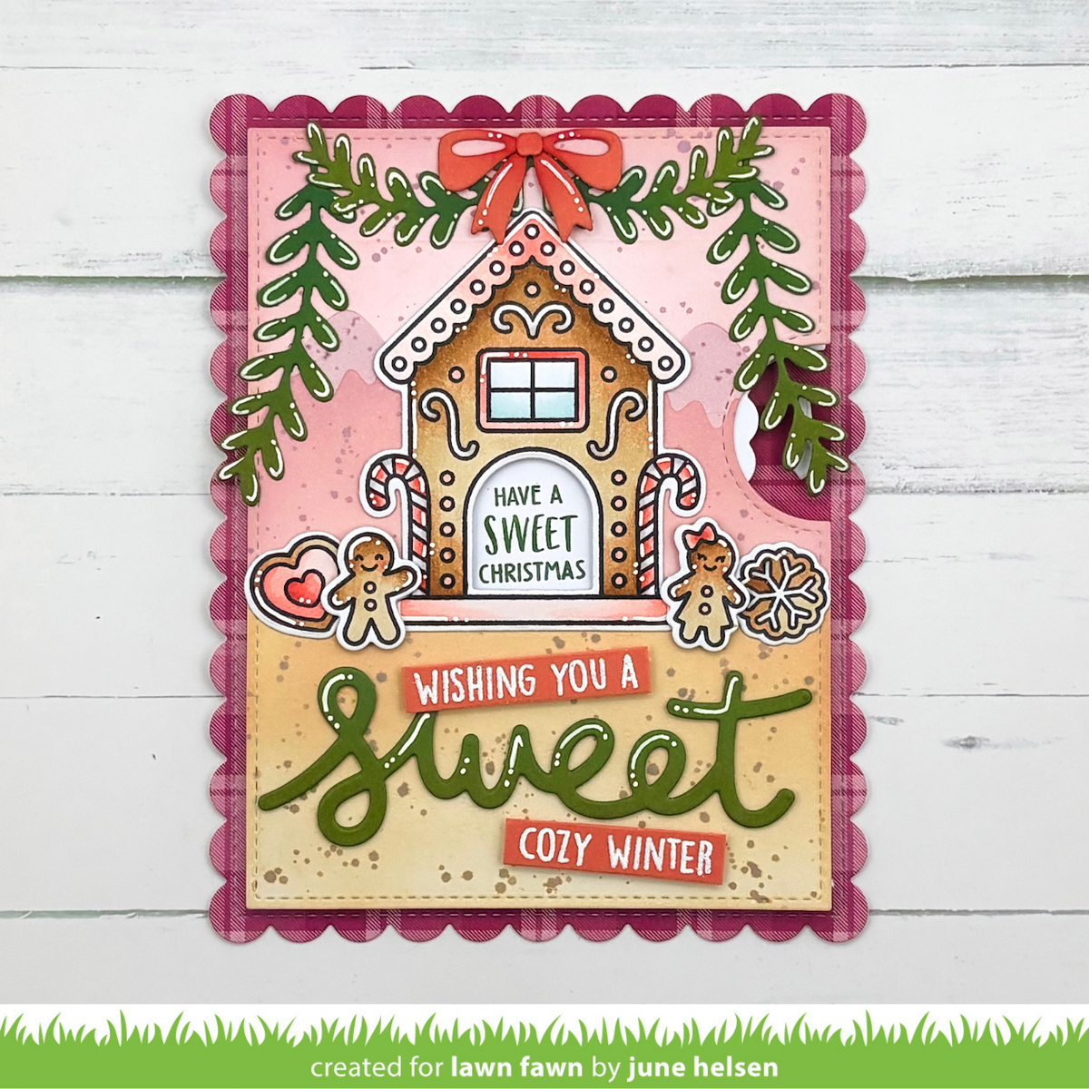 Lawn Fawn - Gingerbread House Add-On