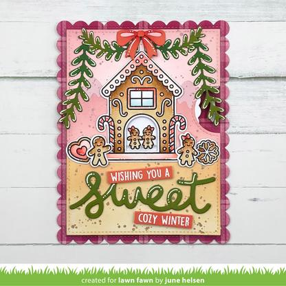 Lawn Fawn - Gingerbread House Add-On