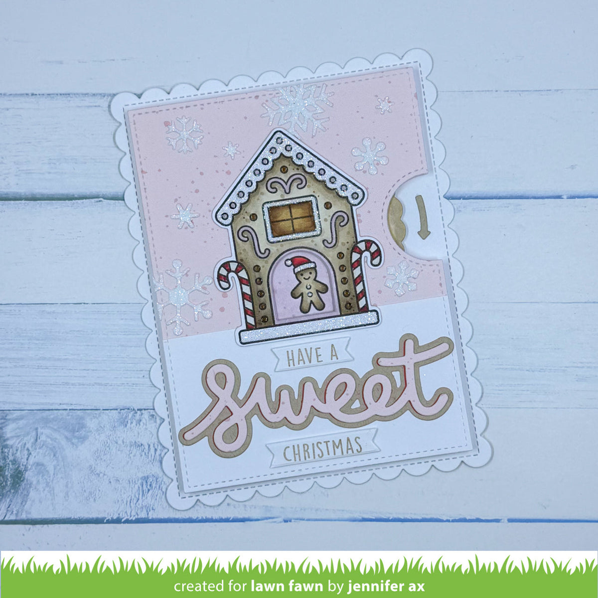 Lawn Fawn - Gingerbread House