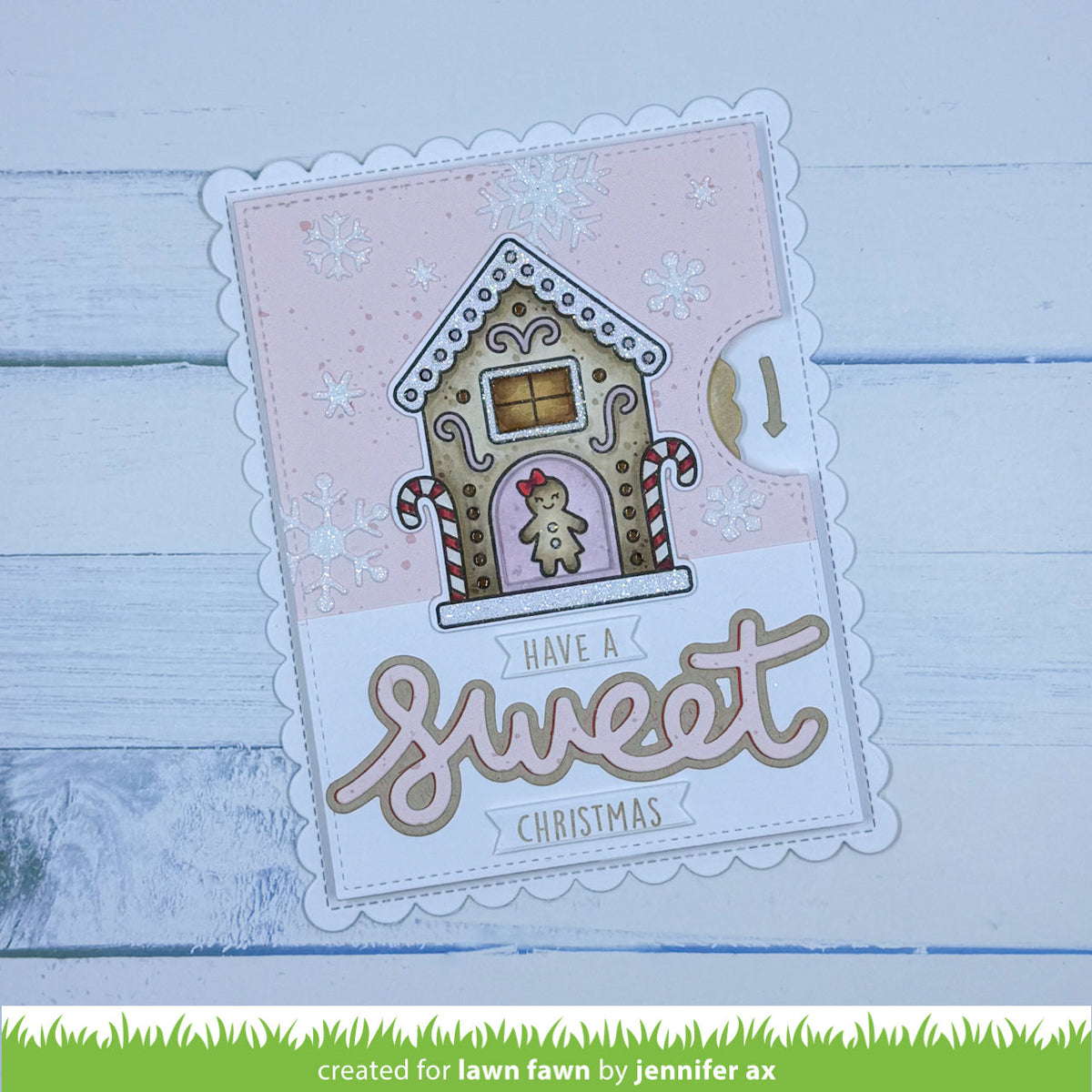 Lawn Fawn - Gingerbread House