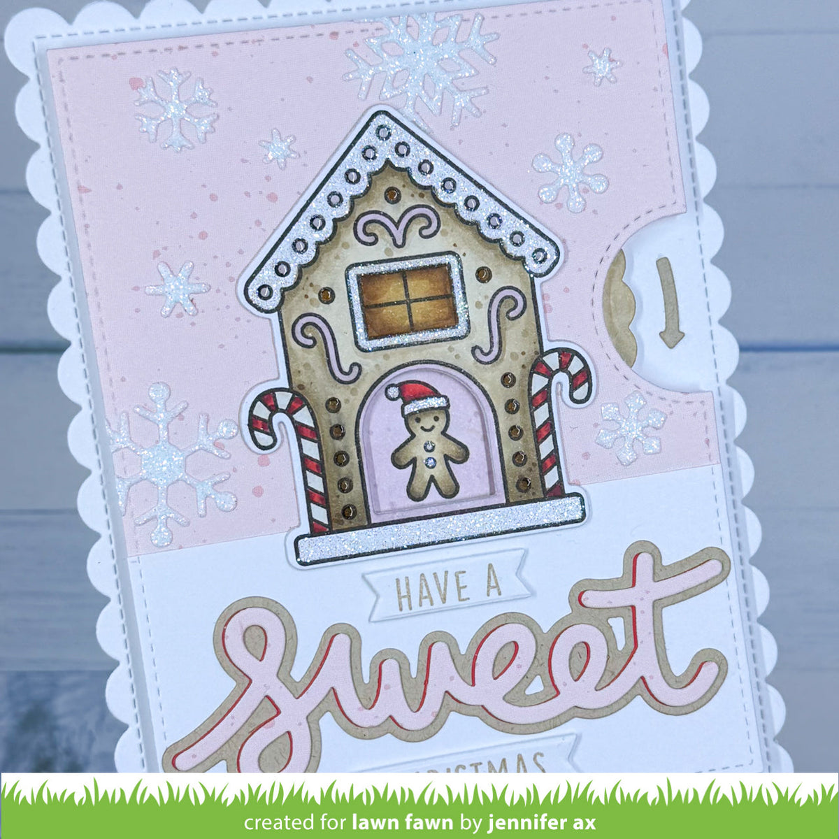 Lawn Fawn - Gingerbread House