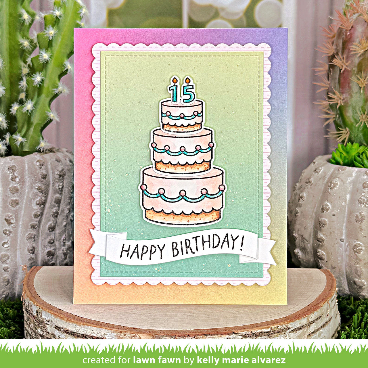 Lawn Fawn - Cake It Easy Add-On