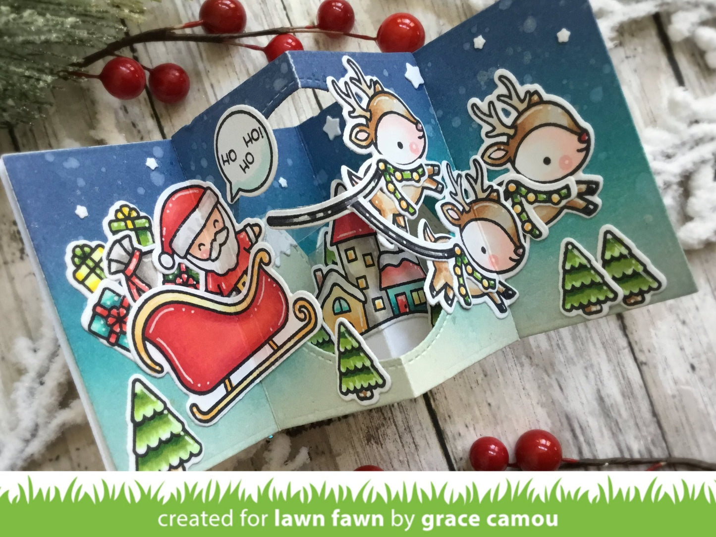 Lawn Fawn - Ho-Ho-Holidays